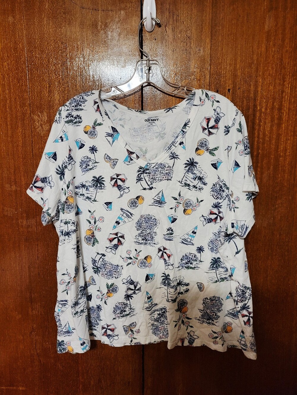 Old Navy Women'sBeach Theme Top